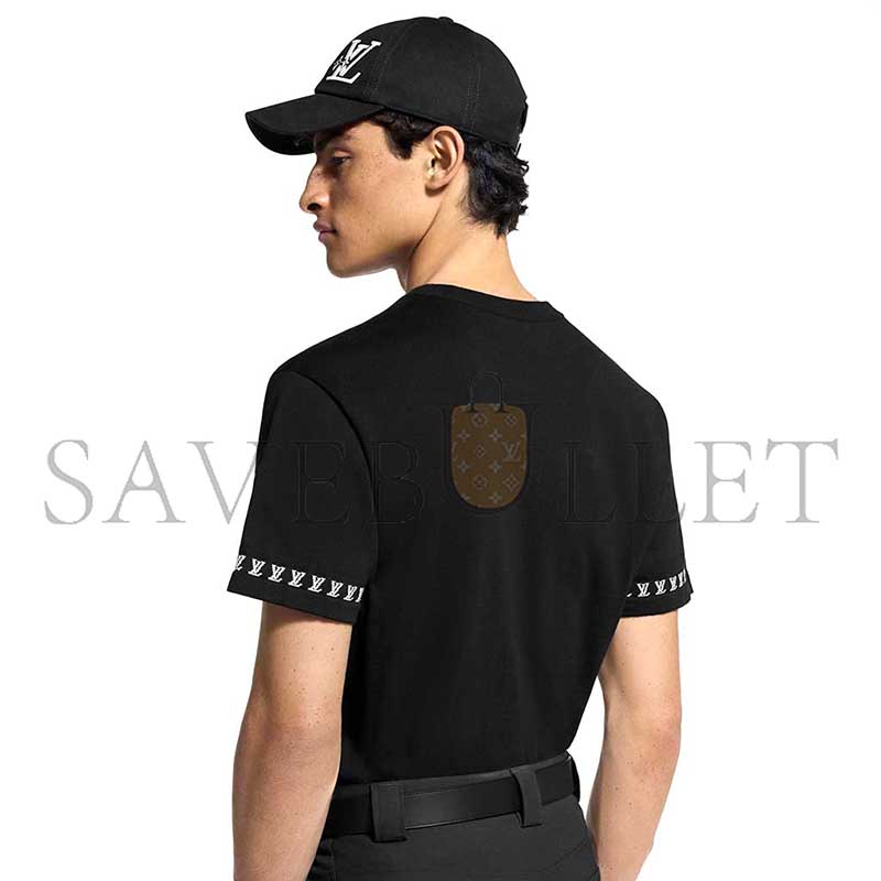 LOUIS VUITTON SHORT-SLEEVED COTTON CREWNECK 1AGKM9